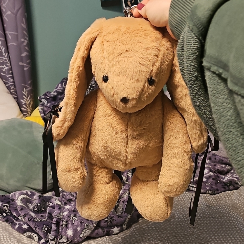 Dolls Kill Plush Bunny Backpack